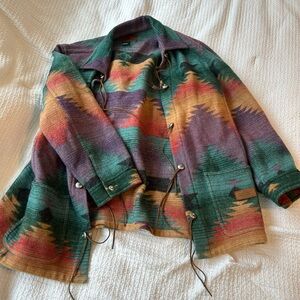 Vintage Ralph Lauren Vintage Aztec Western Wool Jacket